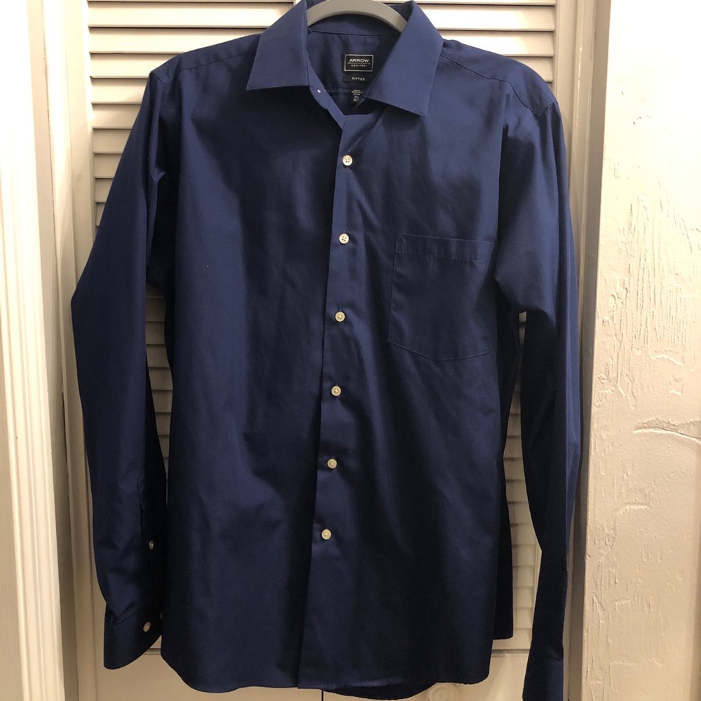 Navy men’s dress shirt